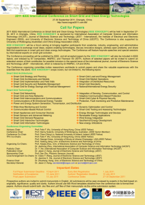 International Conference on Smart Grid and Clean Energy