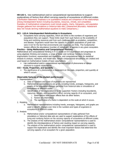 Ecosystems - NGSS Michigan