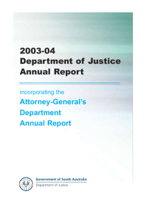 AGD Annual Report - Attorney
