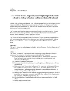 The review of most frequently occurring biological disorders related