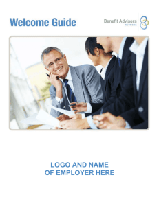Benefit Advisors Network Welcome Guide