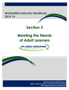 characteristics of undereducated adult learners
