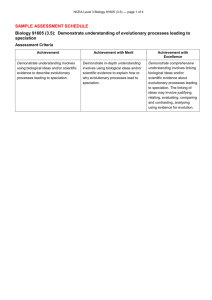 91605 Sample Assessment Schedule