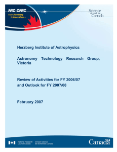 Astronomy Technology Research Group, Review and Outlook