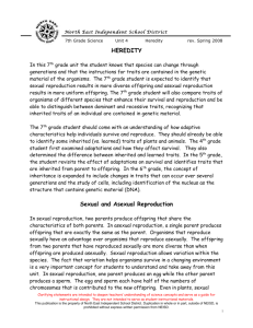 7th grade heredity - North East Independent School District