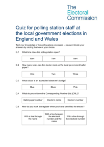 12C - Polling station quiz