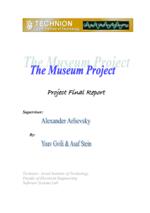 Project final report - Networked Software Systems Laboratory