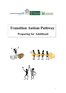 Transition Care Pathway for Young People with Autsim: