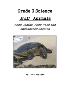 Grade 3 Science Unit Animals - eps40