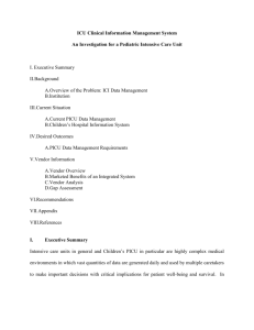 ICU Clinical Information Management System