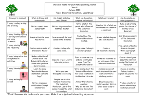 The Industrial Revolution and Local Study