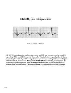 ECG Rhythm Interpretation