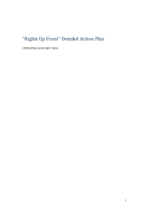 “Rights Up Front” Detailed Action Plan