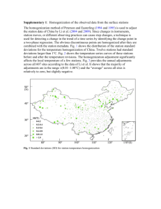 New evidence on temperature variations and trends over China from