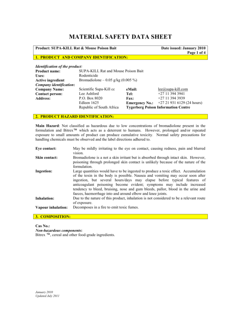 Caramba Super Multi-Use-Spray 500ml 6612011 (Actual safety data sheet on  the internet in the section Downloads) SKU: 14070181 - Maedler North America