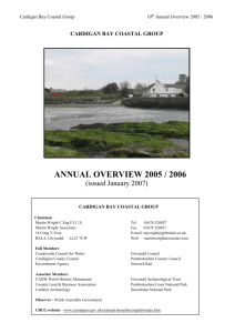 Annual Report 2005/06 - Cyngor Sir Ceredigion