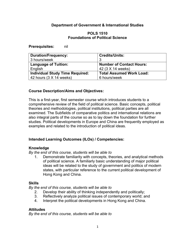 3 Methods Used In The Study Of Political Science - Study Poster