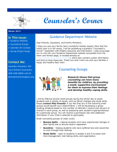 Counseling Groups