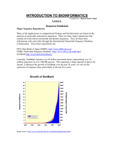 INTRODUCTION TO BIOINFORMATICS