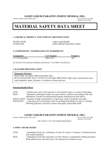 MSDS for LLP