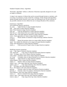 Standard Template Library_Algorithms