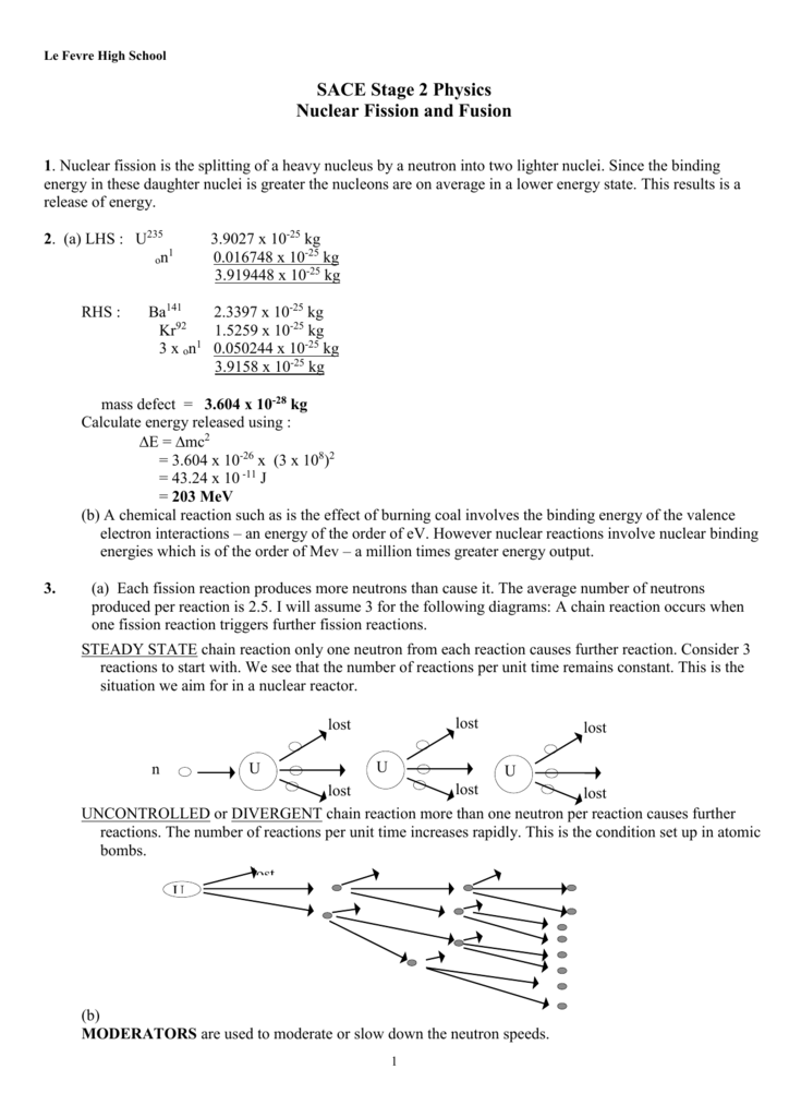 worksheet-nuclear-fission-fusion-solution