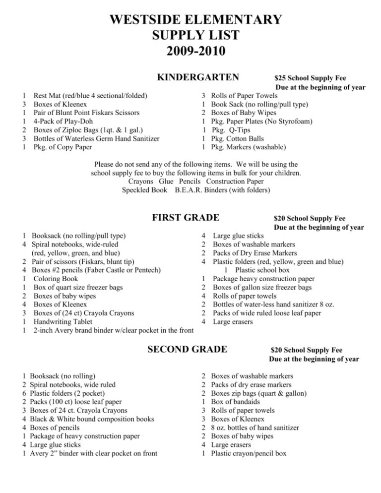 kindergarten-supply-list