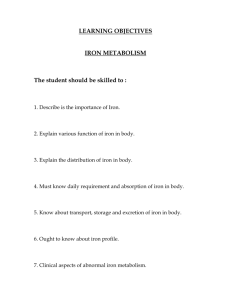 LECTURE OUTLINE