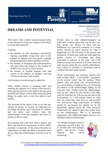 21 Dreams and Potential - City of Greater Geelong