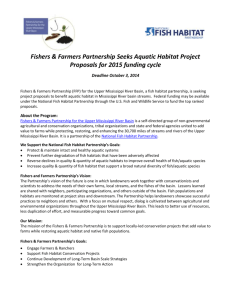 National Fish Habitat - Midwest Fish Habitat Partnerships