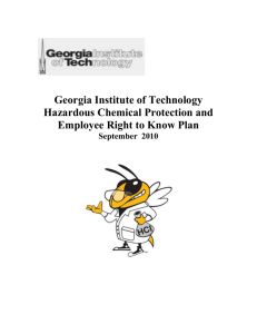 Georgia Institute of Tecnology - Georgia Tech Environmental Health
