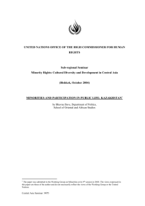 Kazakhstan - Office of the High Commissioner on Human Rights