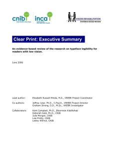 Clear Print Executive Summary