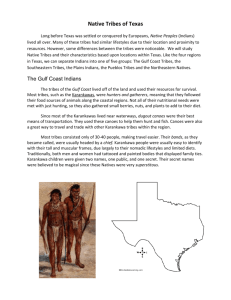 Native Tribes of Texas Reading