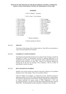 Minutes - South Hams District Council