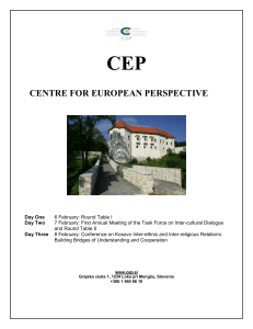 Information about the Center for European Perspective