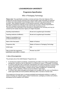 MSc - Loughborough University