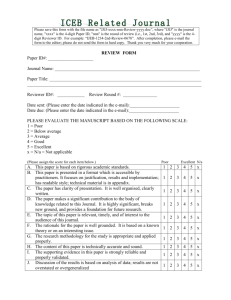 to reviewer`s Review Form