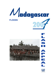 Flash Appeal for Madagascar 2007 (Word)