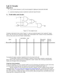 Lab 2: Circuits