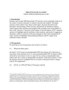 the syntax of clauses[1]