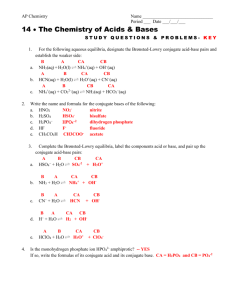 Chapter 17 Study Questions and Problems