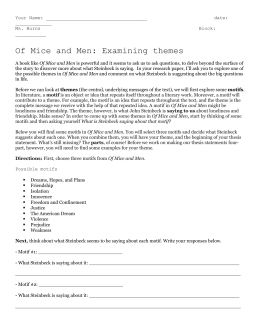 Essay Thesis Statement Example Of An Essay Proposal also Compare And Contrast Essay High School And College Of Mice And Men Literary Essay English Essay Books