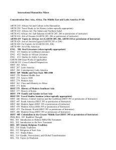 view IHUM course requirements.