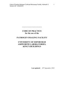 Code of Practice - University of Edinburgh