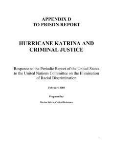 amnesty for prisoners of katrina - Office of the High Commissioner