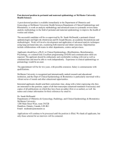 Post-doctoral Position in statistical genomics and Bioinformatics at