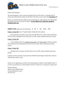 Dues Reminder - Burke County Middle School