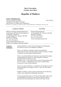 Republicof Moldova