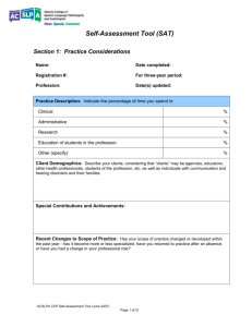 Competency 1: Professional Accountability and Responsibility